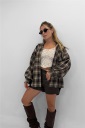 camicia in flanella a quadri ella